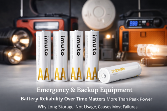 Batteries for Emergency and Backup Equipment: What Matters Most?