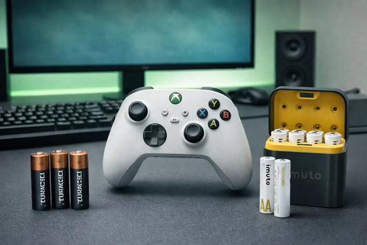 Xbox controller battery draining fast with AA batteries