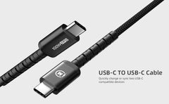 Imuto USB C 轉 USB C 線 100W（6.6 英尺，2 條裝） 